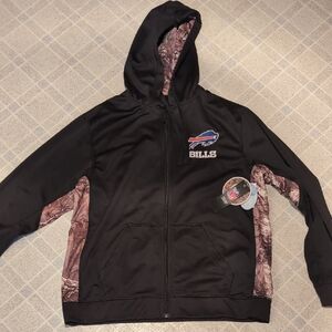 Buffalo Bills RealTree Zip Up Mens Hoodie